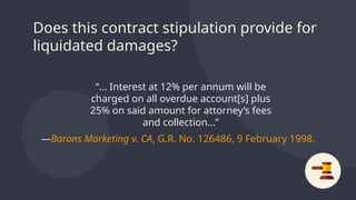 Liquidated Damages presentation- Torts.pptx