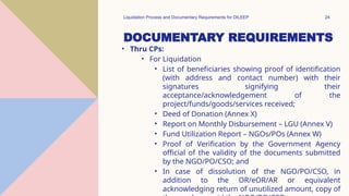 Liquidation Process and Documentary Requirements for DILEEP.pptx