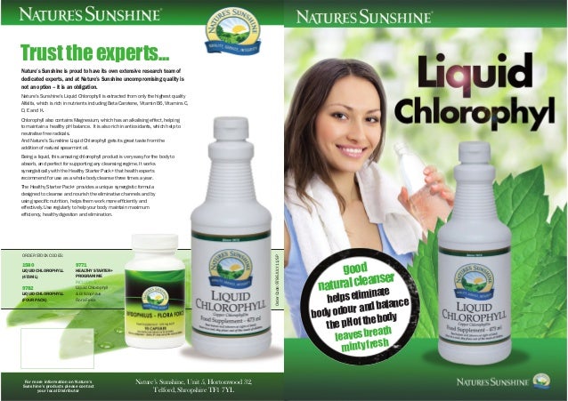 Liquid Chlorophyll Nature S Sunshine Uk Liquid Chlorophyll Nature S Sunshine Uk