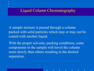 high performance Liquid chromatography course | PPT