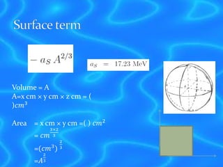 Liquid drop model | PDF