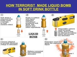 HOW TERRORIST  MADE LIQUID BOMB IN SOFT DRINK BOTTLE LIQUID BOMB 