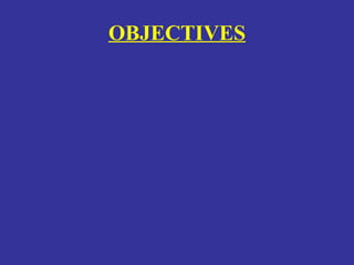 OBJECTIVES 