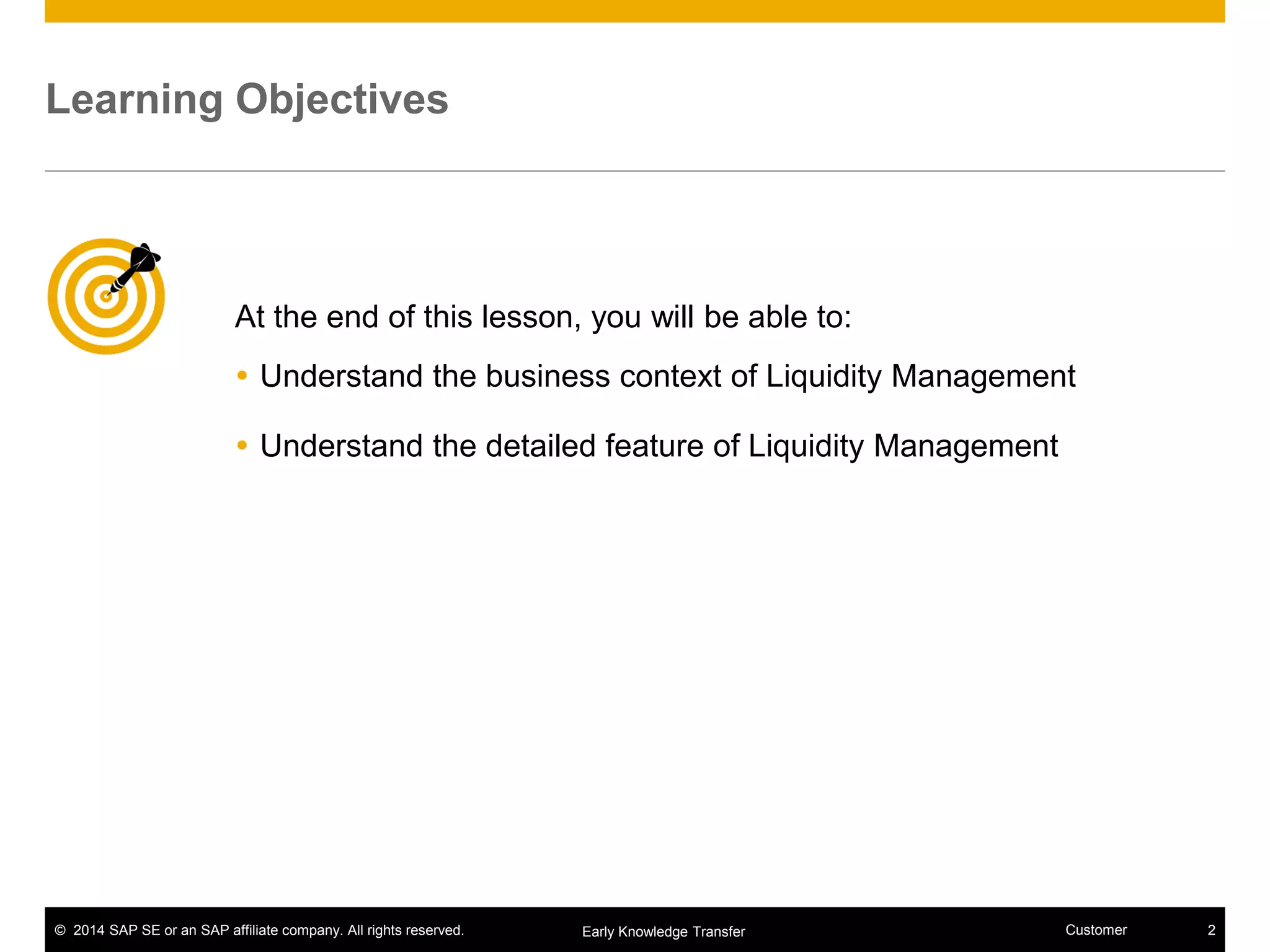 Liquidity management | PDF