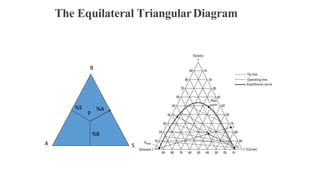 The Equilateral TriangularDiagram
B
A S
P
%A%S
%B
 