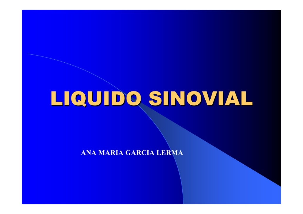 Liquido Sinovial