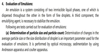 LIQUID DOSAGE FORMS - LIQUID ORALS AND IT'S PREPARATION AND EVALUATION