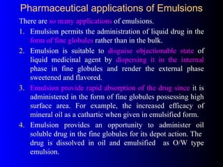 liquid orals_Emulsions_biphasic dosage forms | PPTX