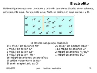 Liquidos Y Electrolitos