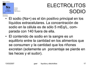 Liquidos Y Electrolitos