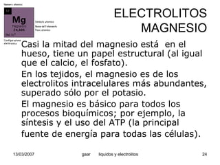 Liquidos Y Electrolitos