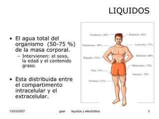 Liquidos Y Electrolitos