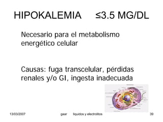 Liquidos Y Electrolitos