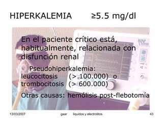Liquidos Y Electrolitos