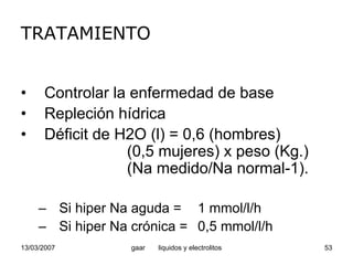 Liquidos Y Electrolitos