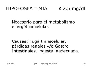 Liquidos Y Electrolitos