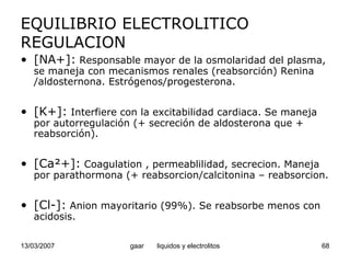 Liquidos Y Electrolitos