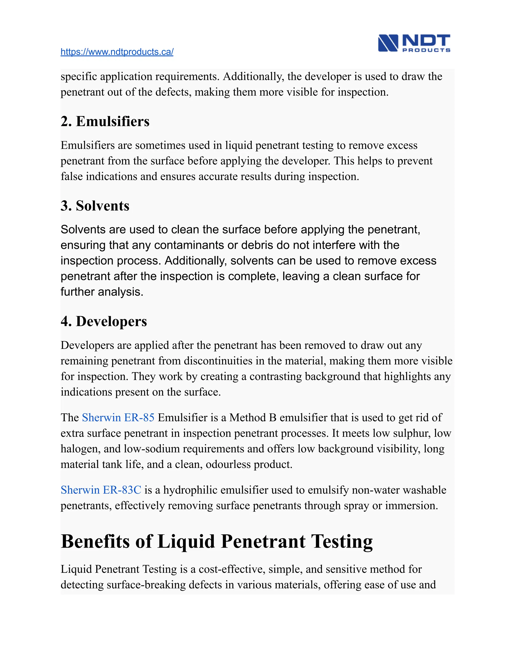 Liquid Penetrant Testing Demystified: Complete Guide | PDF