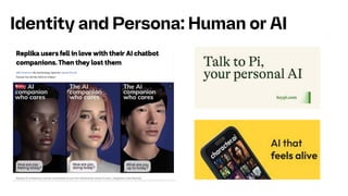 Identity and Persona: Human or AI
 