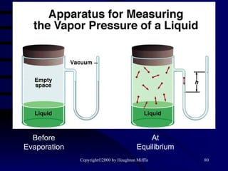 Before Evaporation At Equilibrium 