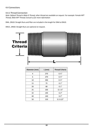Liquid turbine flow meter | PDF