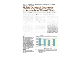 Liquid vs Granular in wheat