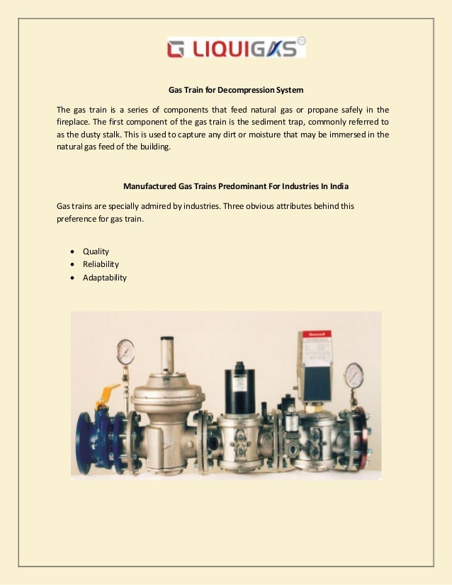 Gas Train for System