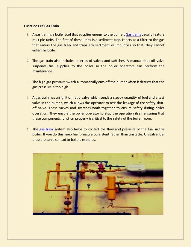 Gas Train for System