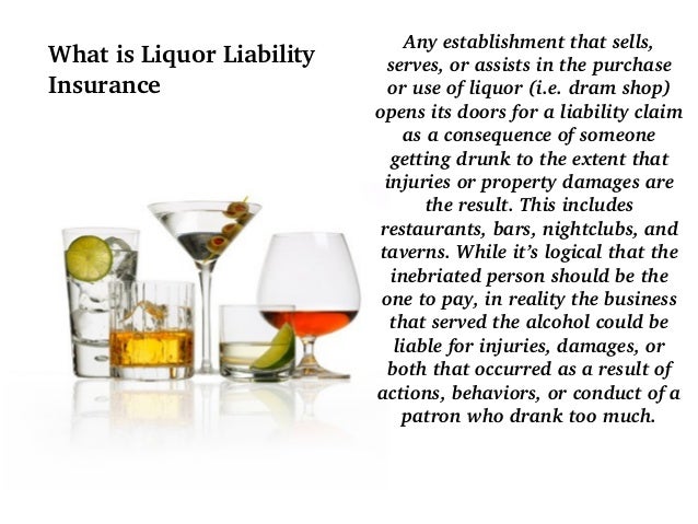 LIQUOR LIABILITY INSURANCE PROGRAM