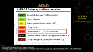 Comprehensive LI-RADS CT Protocol and HCC Characterization for Liver ...