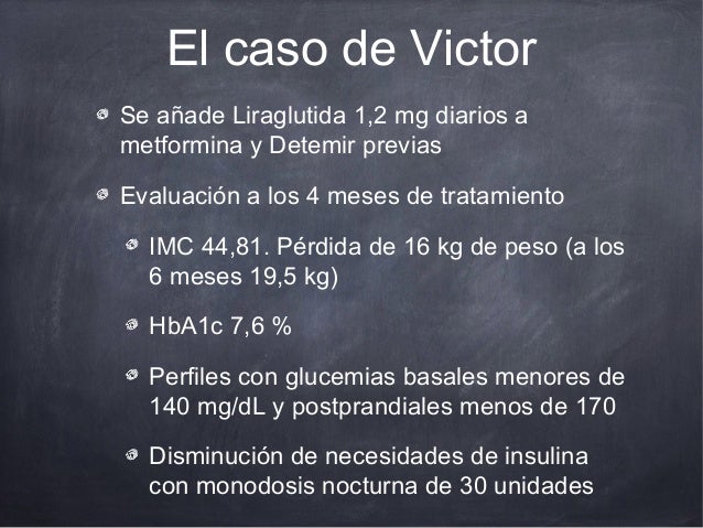 Liraglutida con insulina basal Liraglutida con insulina basal