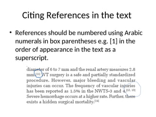 li_references_style.ppt manuscript styles | PPT