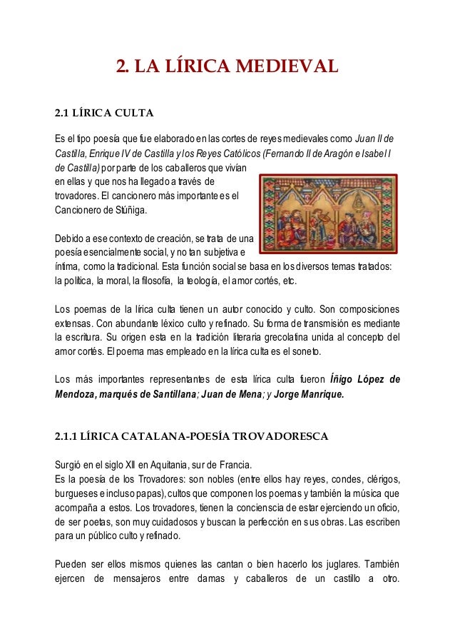 Lirica Medieval