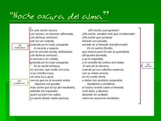“Noche oscura del alma”
36
 