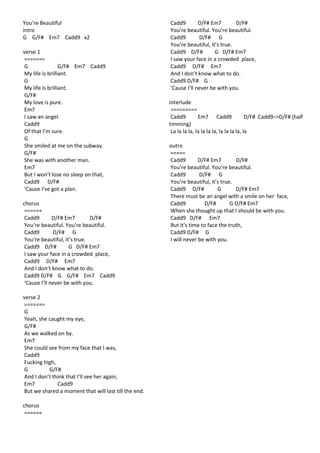 Lirik & chord lagu mix 1