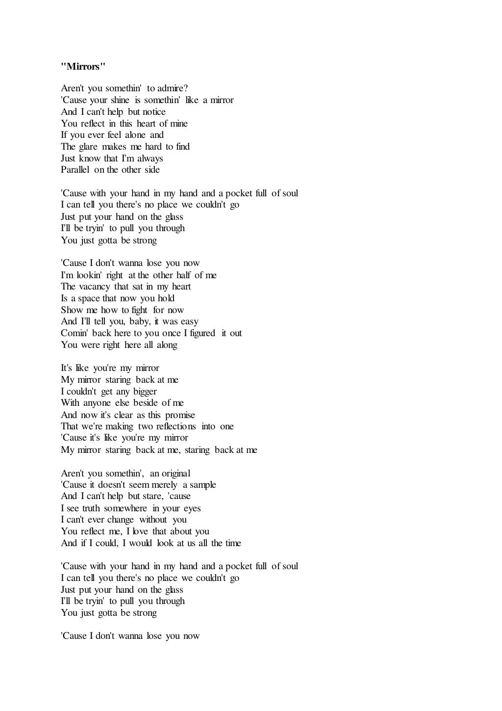 Lirik lagu