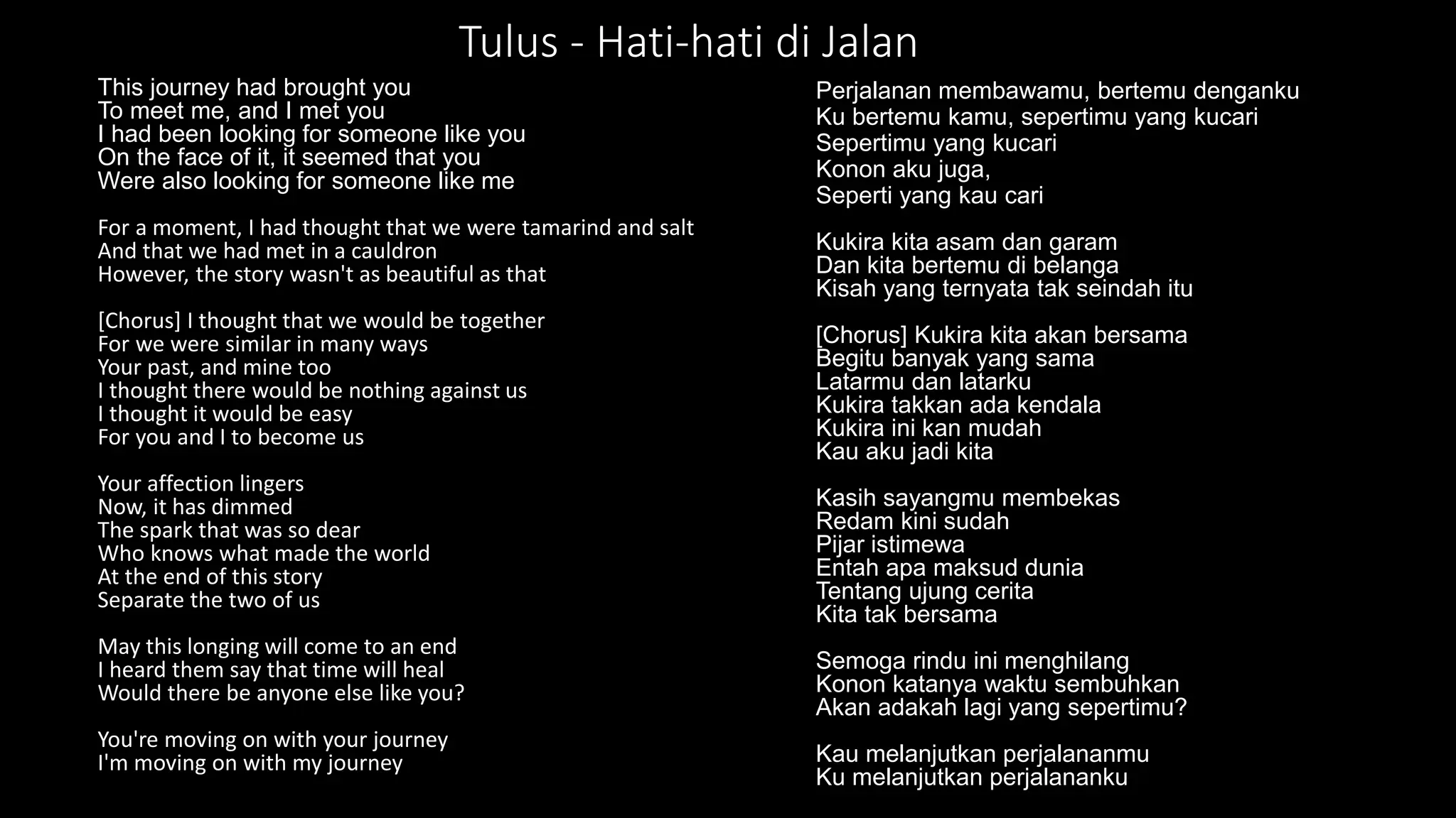 Lirik Lagu Populer Dan Hits Di Indonesia Pptx