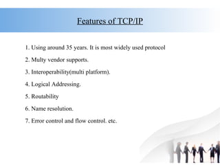 Network Protocol and TCP/IP | PPT