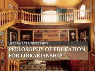 Philosophy, Law, and Code of Ethics for Filipino Librarianship | PPTX