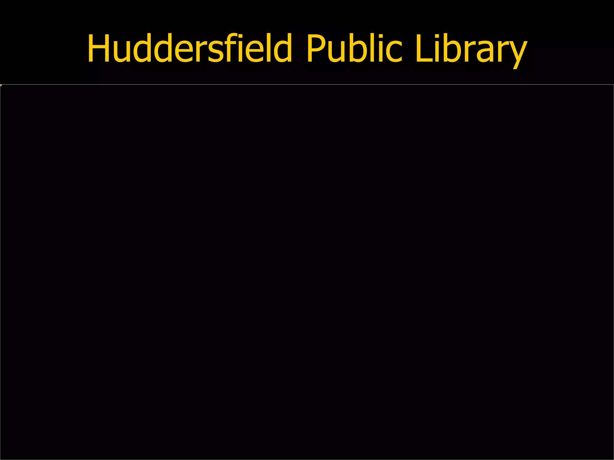 Huddersfield Public Library 