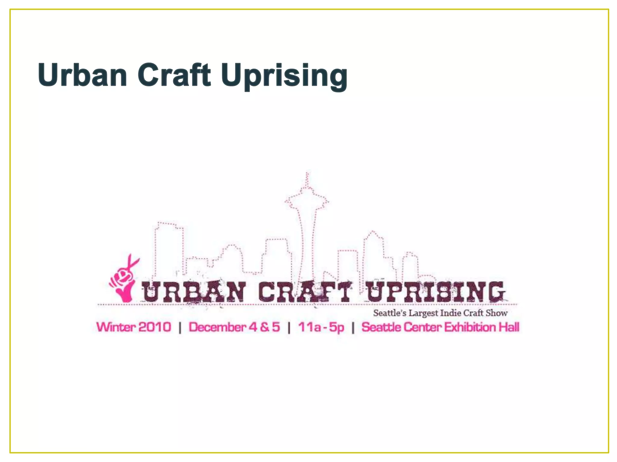 Urban Craft Uprising