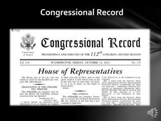 Congressional Record
 