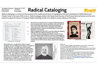 LIS 653 fall 2013 final project posters