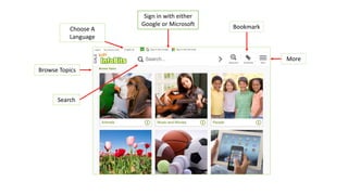 Infobits Example LIS702 Instructional Presentation of GALE Kids InfoBits | PDF
