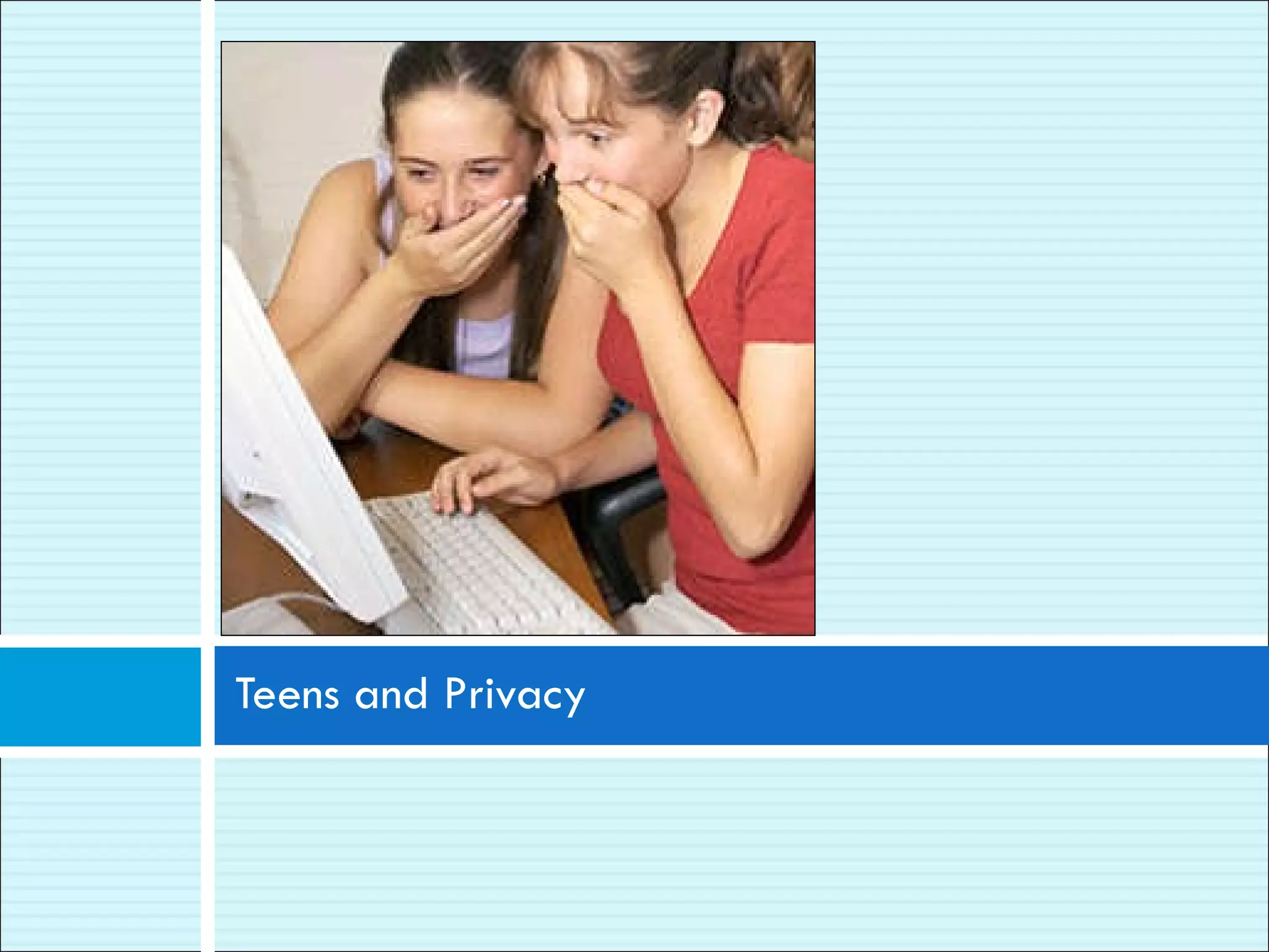 Teens and Privacy 