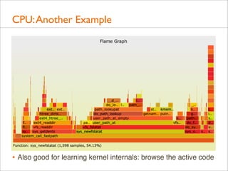 CPU: Another Example

• Also good for learning kernel internals: browse the active code

 