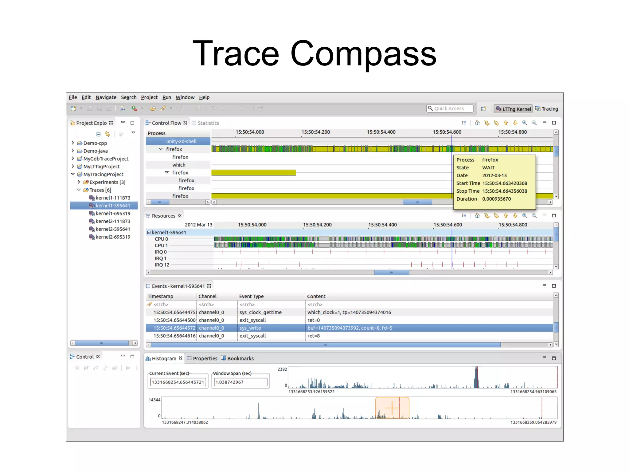 Trace Compass 
 