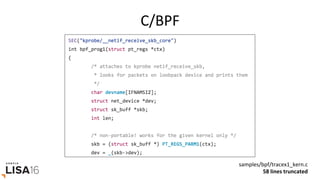 bcc/BPF	
bcc	examples/tracing/bitehist.py	
enTre	program	
 