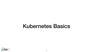 Kubernetes Basics
15
 