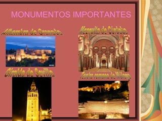 MONUMENTOS IMPORTANTES
 
